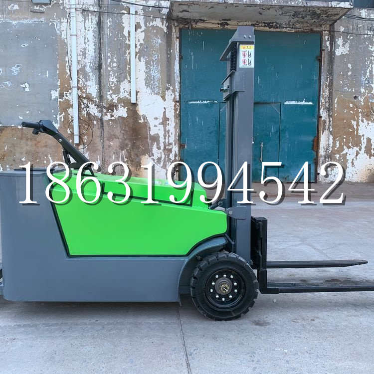 井陉矿区小型电动叉车1吨2吨步行站驾式电瓶堆高充电装卸车液压升降车铲车